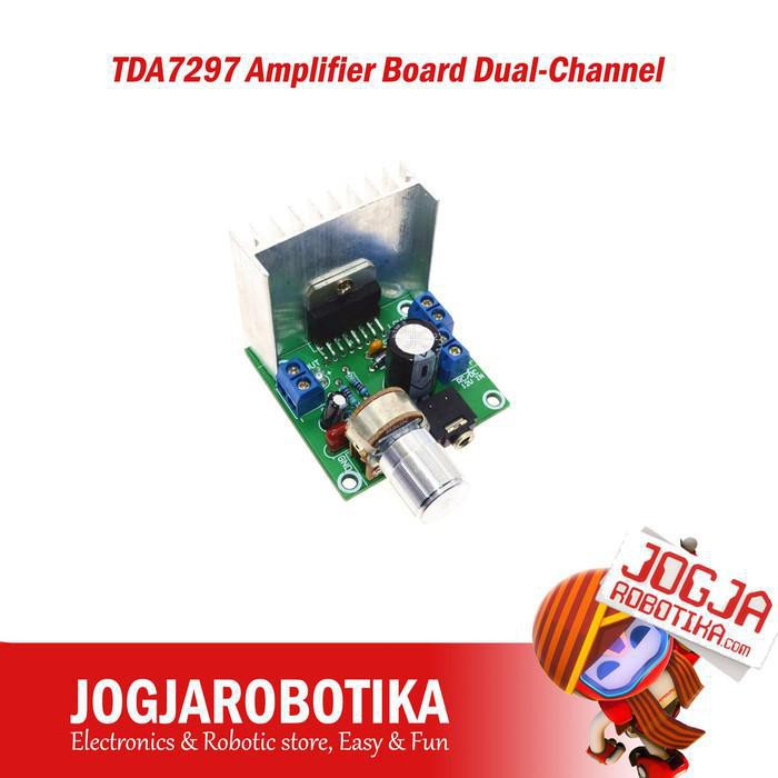 Jual Kit Modul Power Amplifier TDA7297 TDA 7297 2x15W Dual Channel