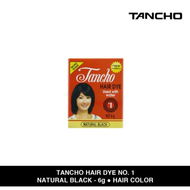 Jual Tancho Hair Dye No.1 6gr | Shopee Indonesia