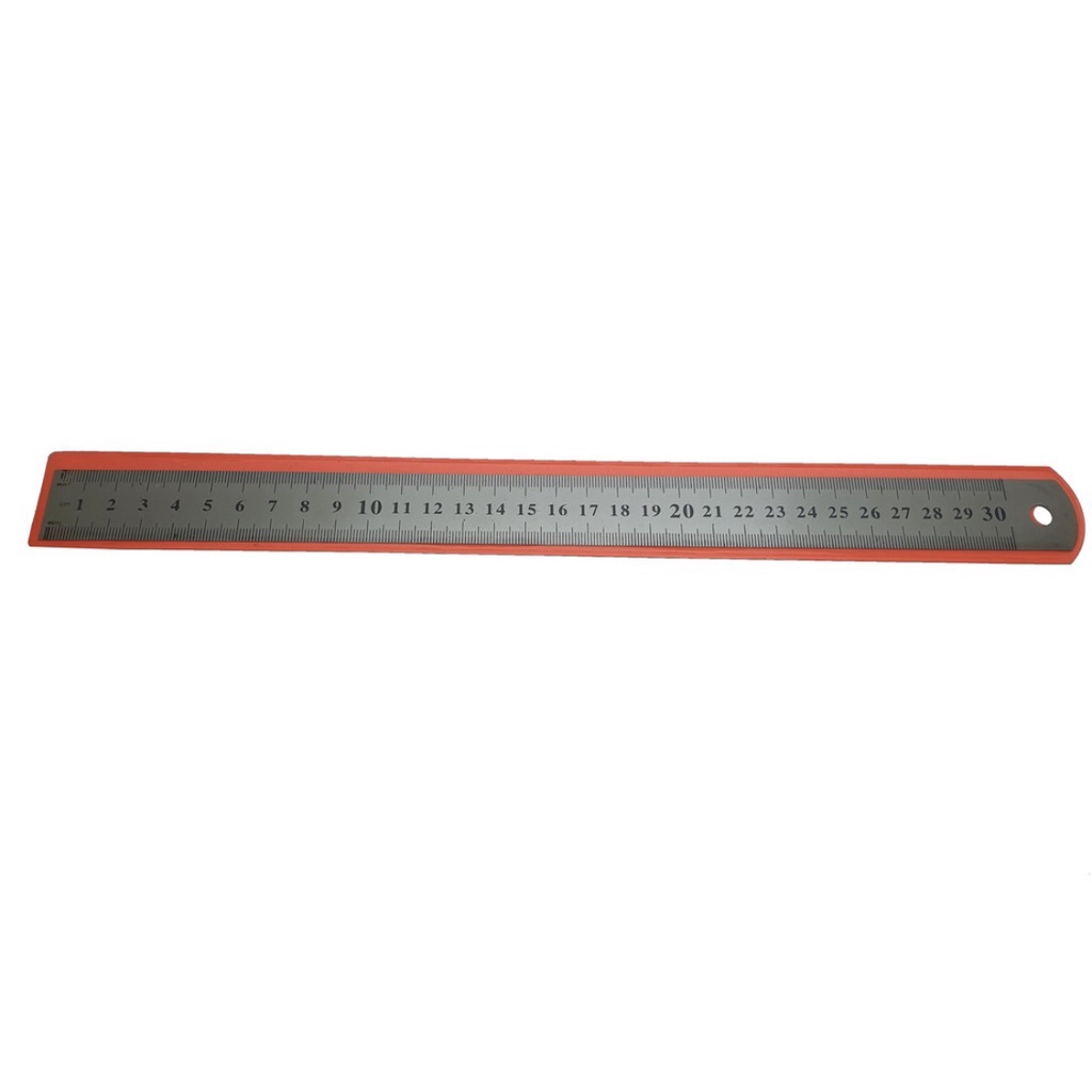 Jual 836 - Penggaris Besi Panjang 30cm / Penggaris Panjang / Penggaris ...