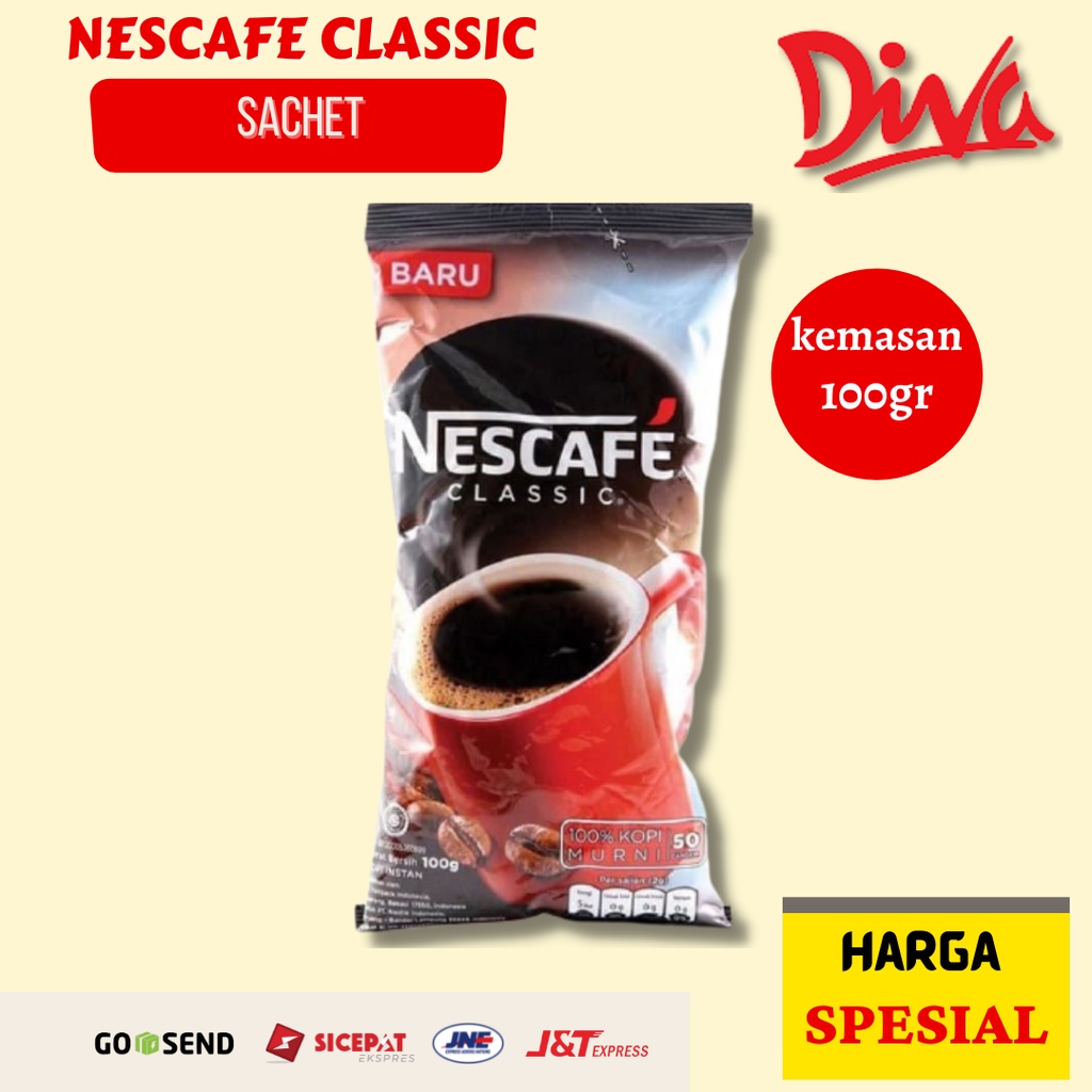 Jual [90gr] Kopi Nescafe Classic Sachet Shopee Indonesia