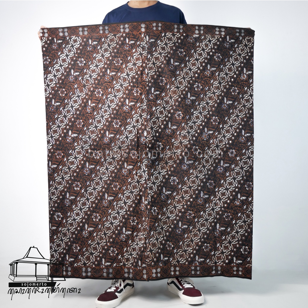 Jual BATIK SOJOMERTO - Sarung Motif Kembang Kebyak Mujur | Shopee Indonesia