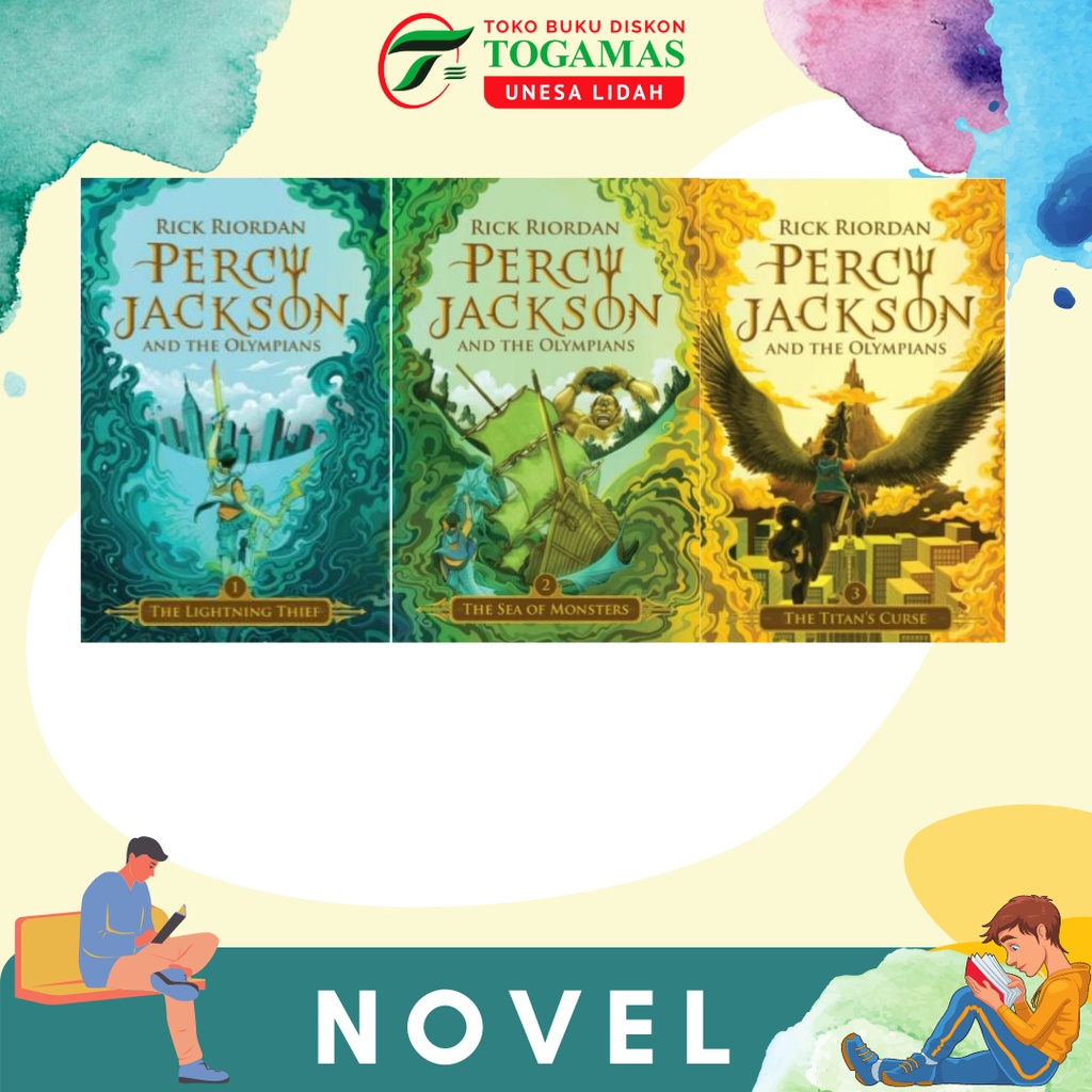 Jual SERI PERCY JACKSON AND THE OLYMPIANS: THE LIGHTNING THIEF 1 / THE ...