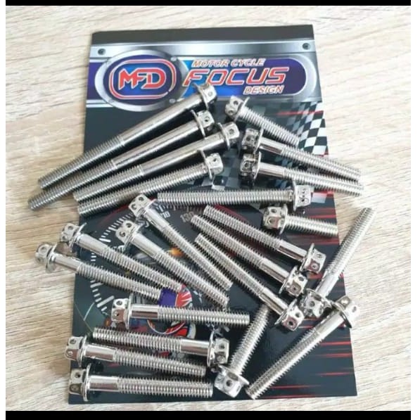 Jual Baut Probolt Blok Mesin Tiger Cb Gl Megapro Baut Bak Mesin Set