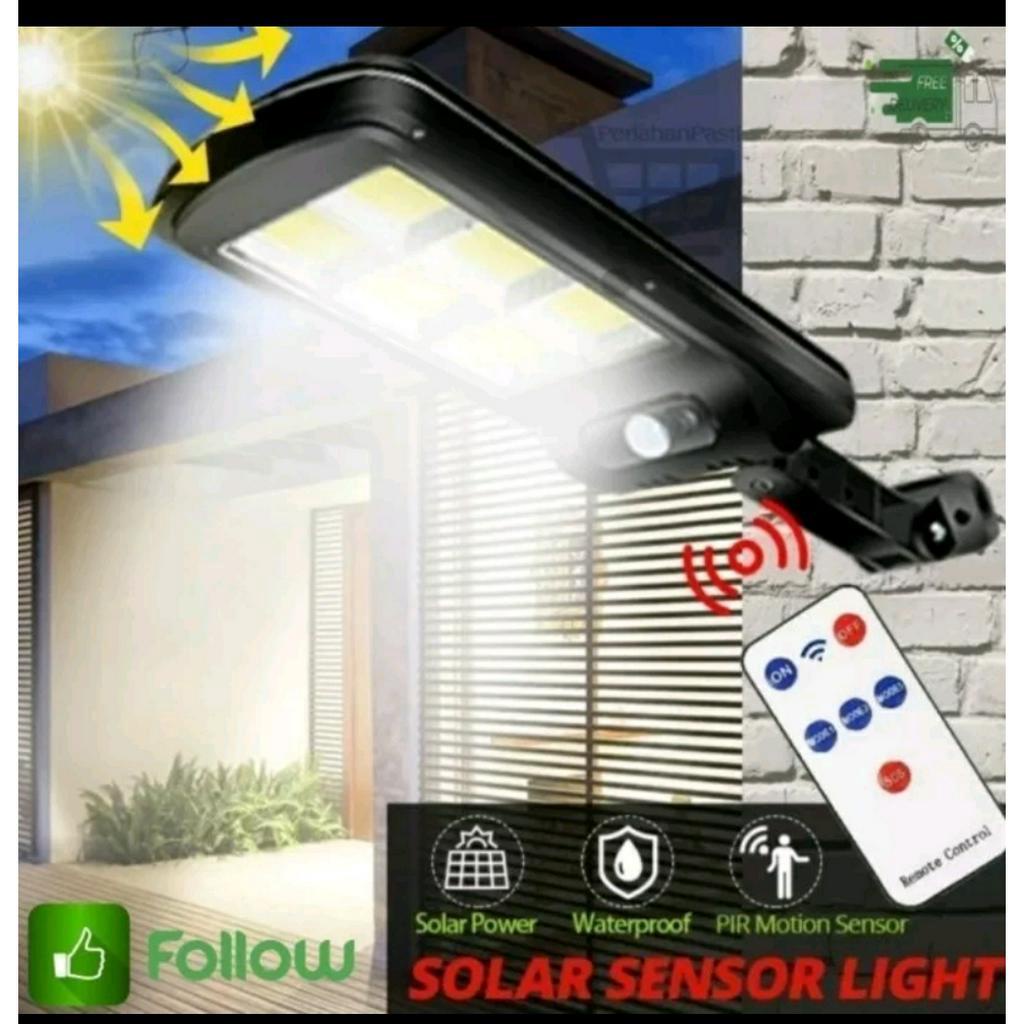 Jual Barangunik2021 Lampu Jalan Led Solar Outdoor Sensor Gerak