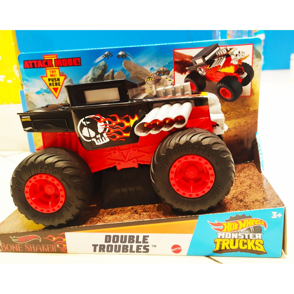  Hot Wheels Bone Shaker Monster Truck Double Troubles 1