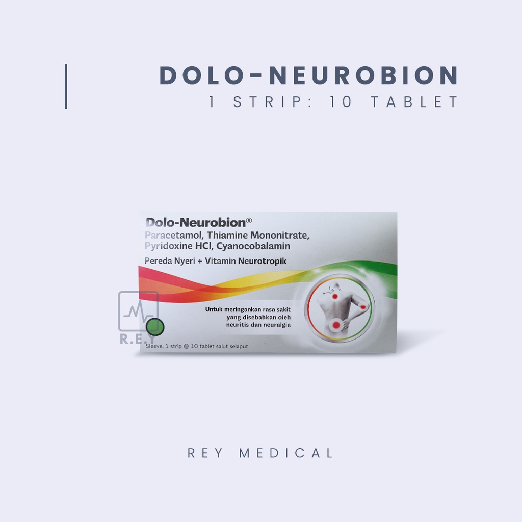 Jual Dolo Neurobion 1 Strip Isi 10 Tablet | Shopee Indonesia