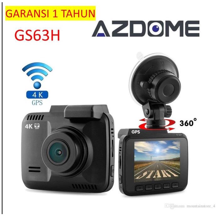 Jual Azdome Gs63H 4K Ultra Hd Dash Camera Wifi Gps Parking Monitor ...