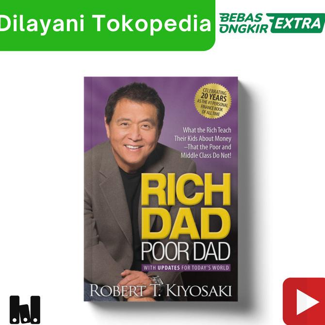 Jual Rich Dad Poor Dad Robert Kiyosaki Original English Version