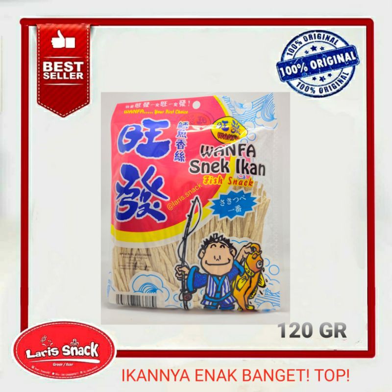 Jual Fish Snack Wanfa Dried Fish Snack Ikan 120gr | Shopee Indonesia