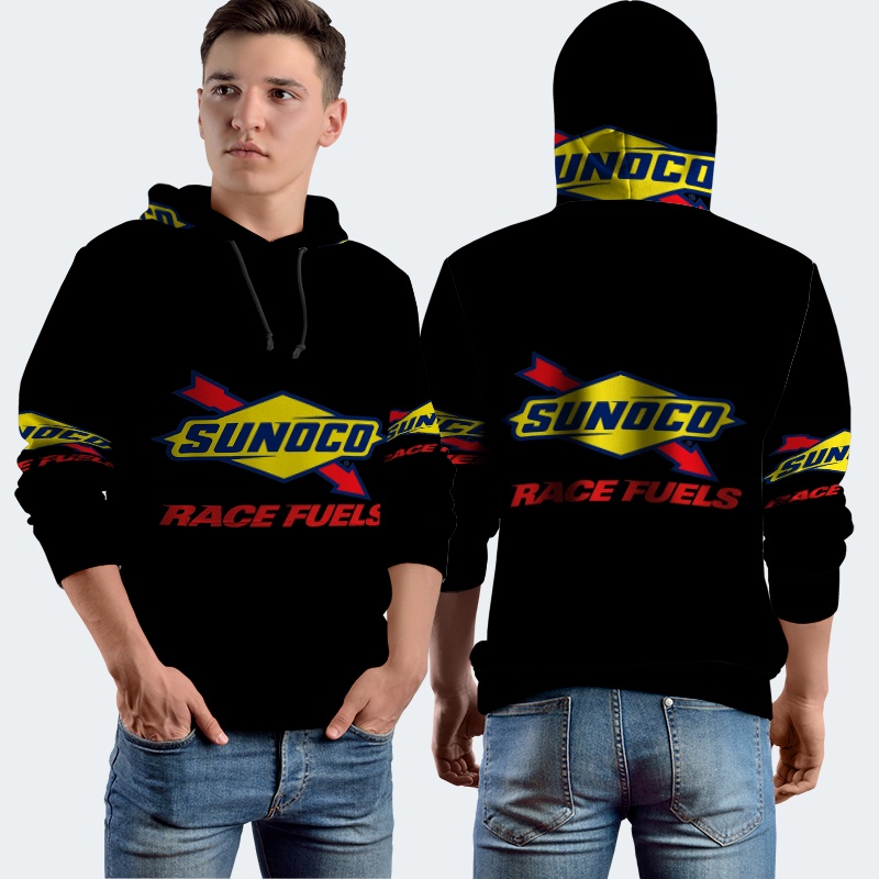 Jual Jaket Hoodie Fullprint SUNOCO Race Fuels NASCAR American Petroleum ...
