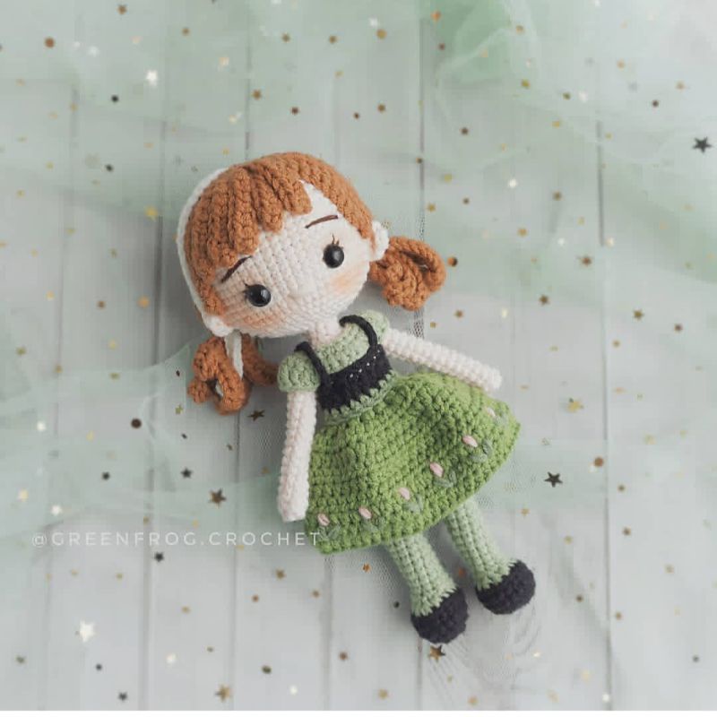 Jual Boneka Amigurumi Frozen/boneka rajut | Shopee Indonesia