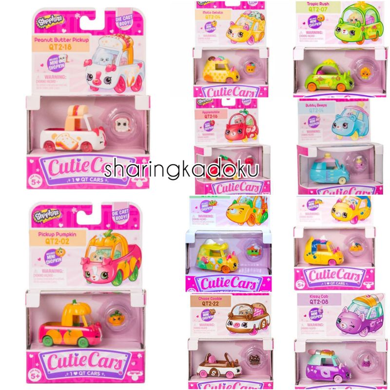 Shopkins Cutie Cars QT2-22 Chase Cookie Series 2 New