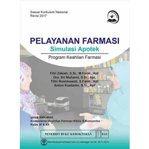 Jual Buku Pelayanan Farmasi Simulasi Apotek Kelas XI & XII - Fitri ...