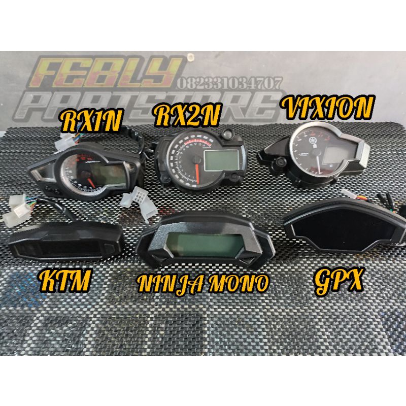 Jual SPEEDOMETER SPIDO SPEDO YAMAHA VIXIO KTM KOSO RX1N KOSO RX2N GPX NINJA MONO SPEDO KTM