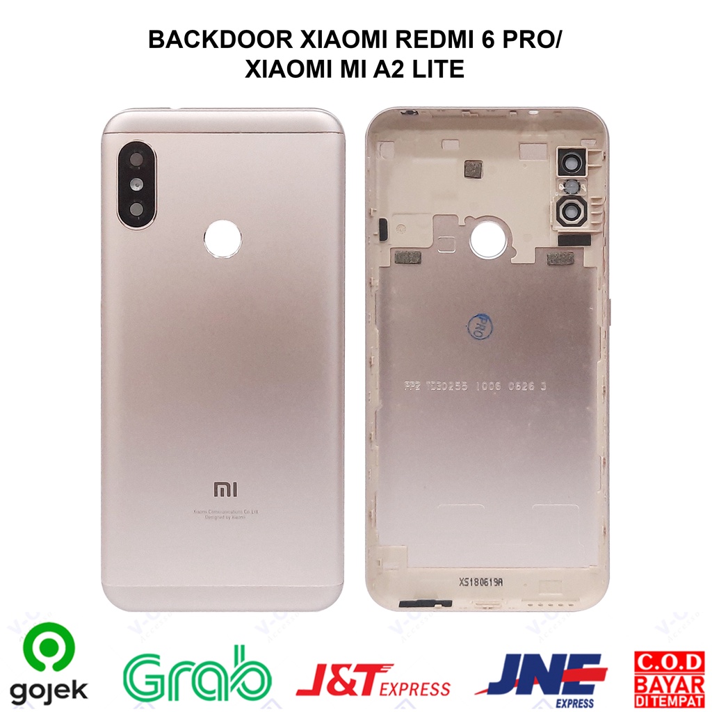 Coque Xiaomi Mi A2 Lite - Redmi 6 Pro Simple 2 in 1 Style TPU + PC Bumper Antichoc Titulaire