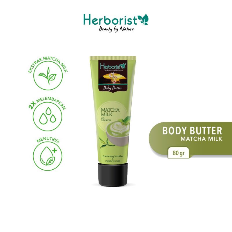 Jual Herborist Body Butter Matcha Milk 80 Gram Shopee Indonesia
