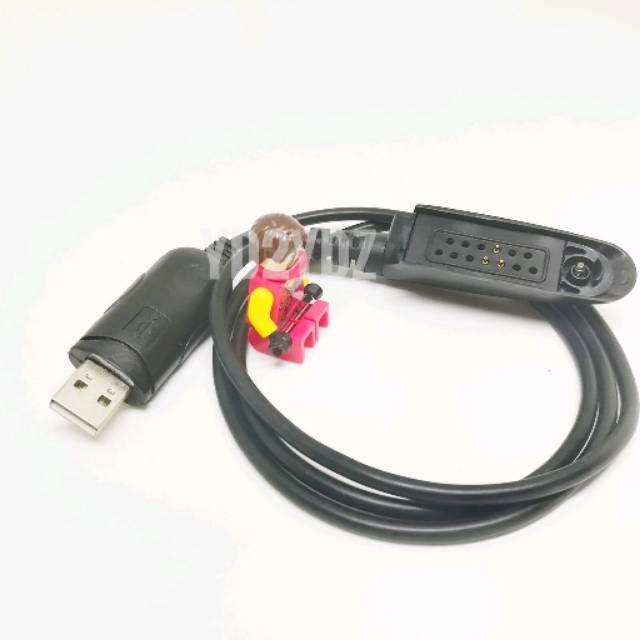 Jual usb programming cable motorola ht gp328 gp338 kabel program data ...