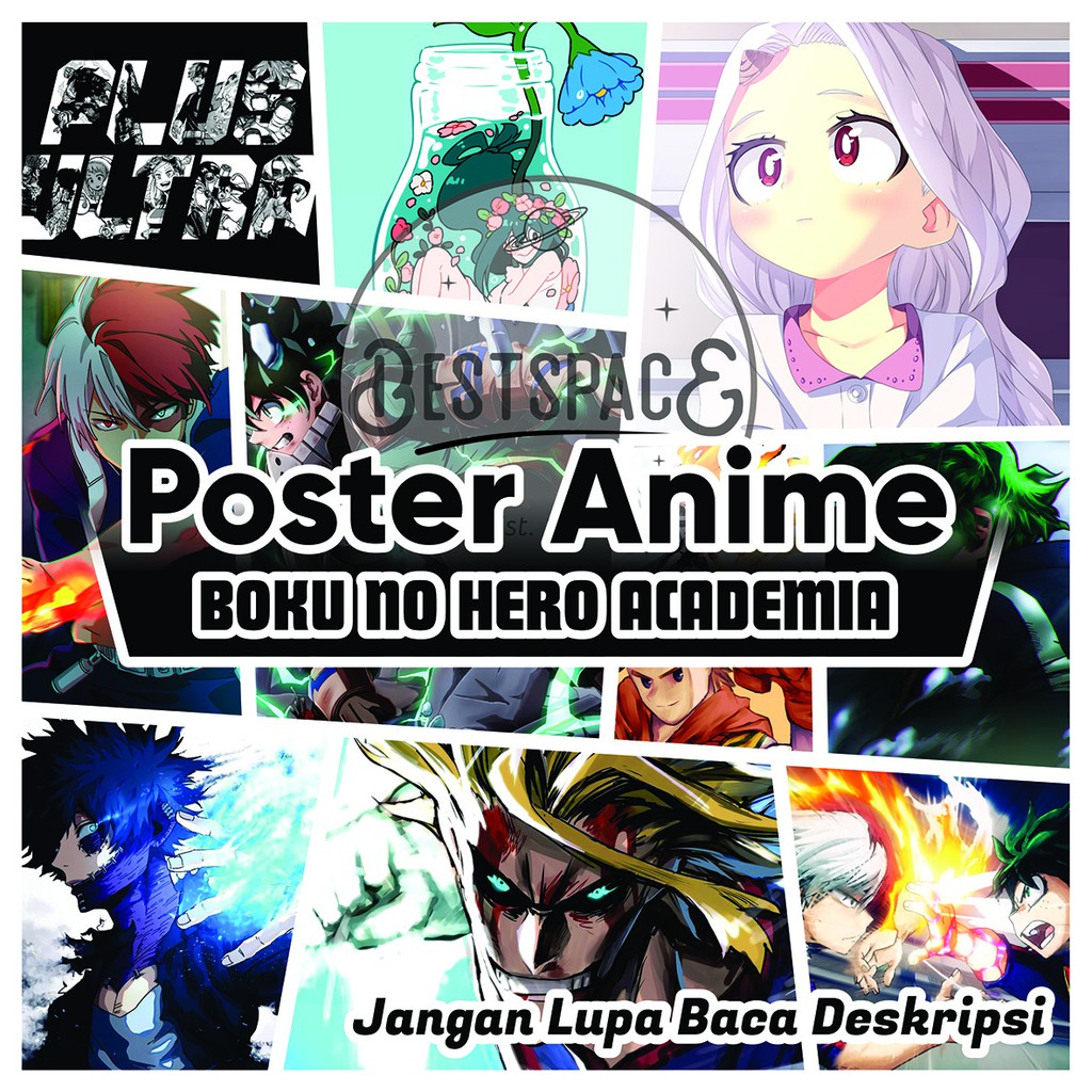 Jual Poster Anime Boku No Hero Academia | Shopee Indonesia