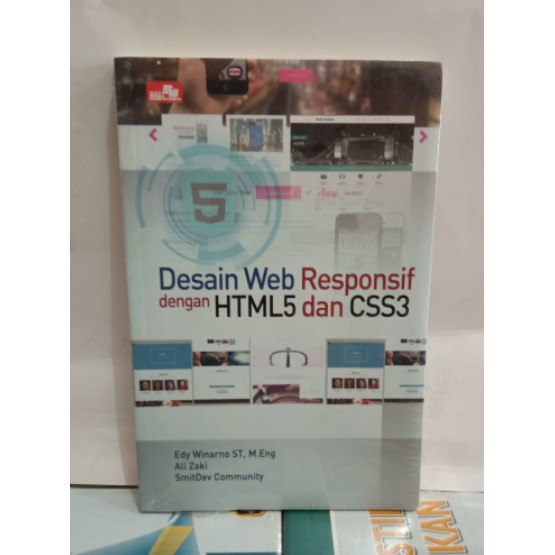 Jual BUKU DESAIN WEB RESPONSIF DENGAN HTML5 DAN CSS3 | Shopee Indonesia