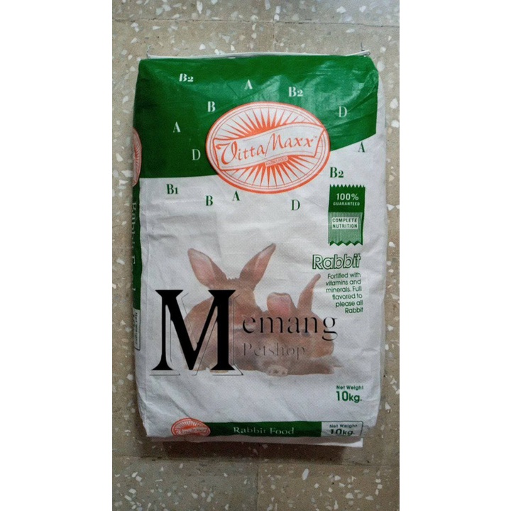 Jual Vitta Maxx Rabbit Food 10kg - Makanan Pelet Kelinci -VittaMaxx ...