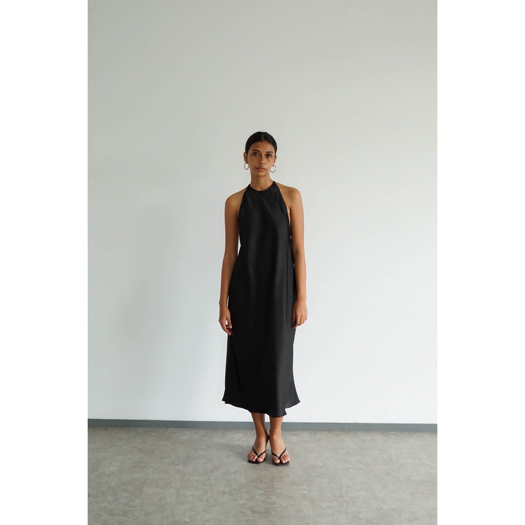 Jual PAFON Odette Dress - Black | Shopee Indonesia