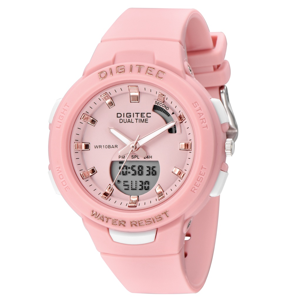 Jual DIGITEC Jam Tangan AnalogDigital Wanita BDA4082T Water Resist 10