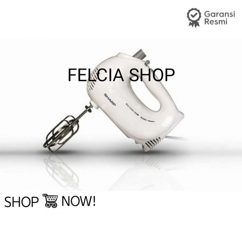Jual SHARP Hand Mixer EM-H53-WH Garansi Resmi | Shopee Indonesia