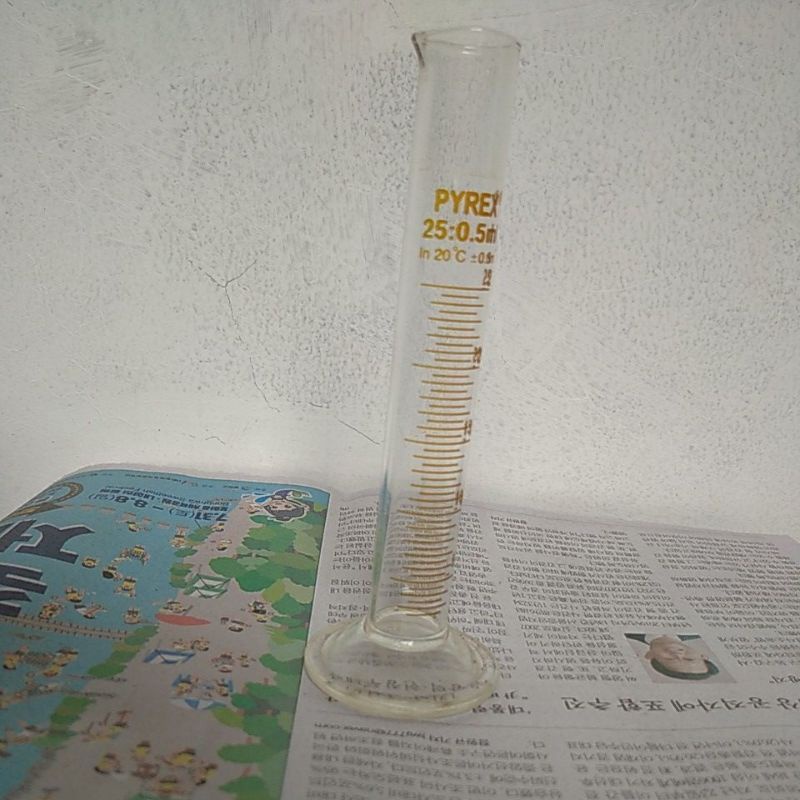 Jual Measuring Cylinder Gelas Ukur Kimia 25ml Pyrex Shopee Indonesia 6725