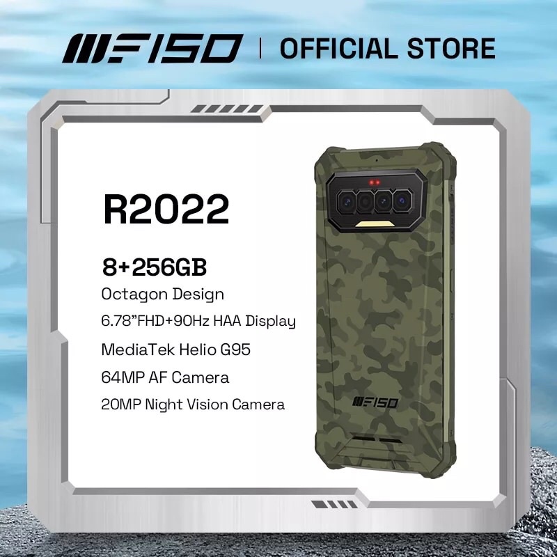 Jual Oukitel IIIF150 R2022 Rugged 8GB + 256GB 6.78 ''FHD + 90Hz ...