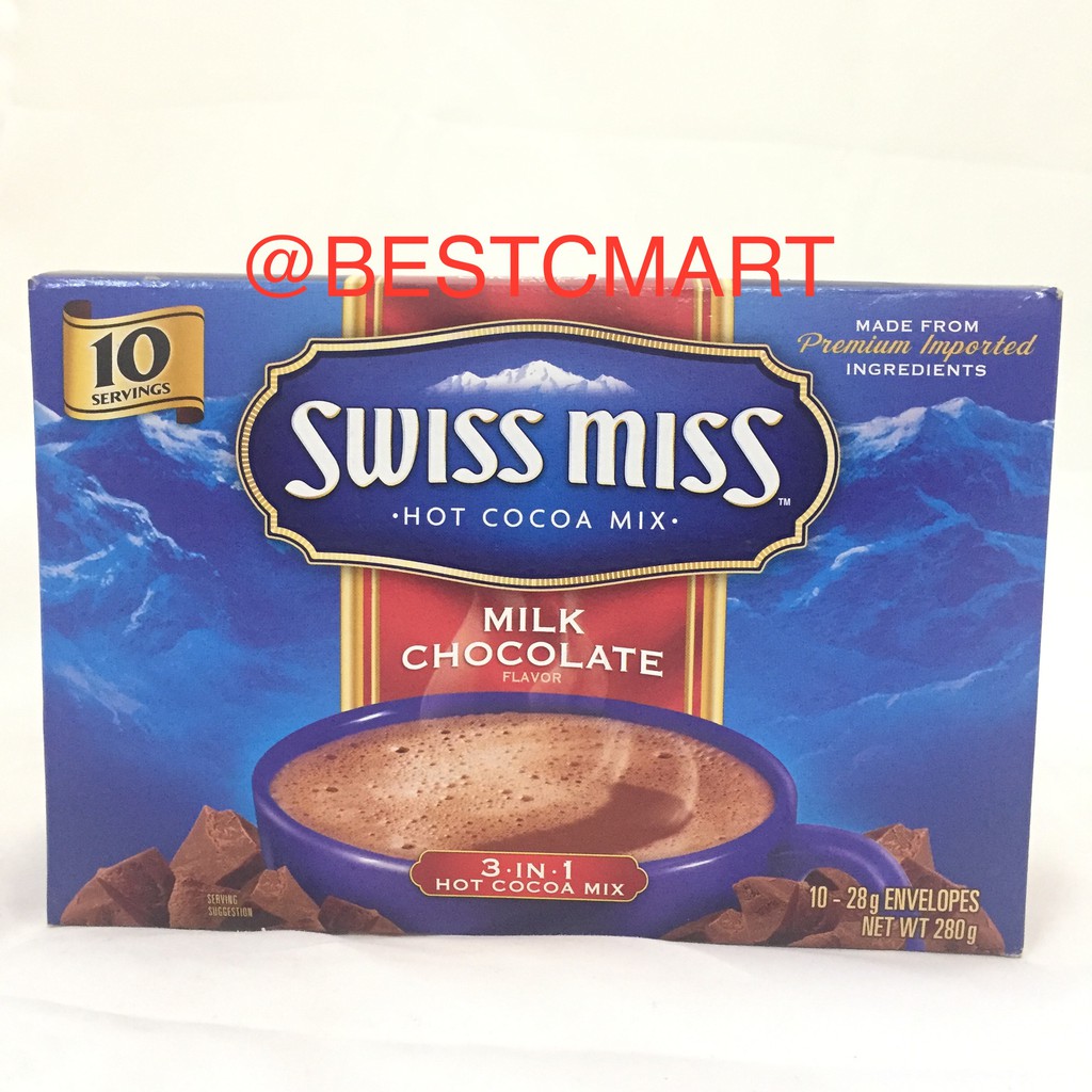 Jual Swiss Miss Milk Chocolate Hot Cocoa Mix 3in1 280gr Shopee Indonesia