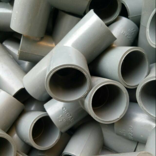 Jual Tee T 1 2 Inch Socket Tee Fitting Pvc Sambungan Pipa Pvc Paralon