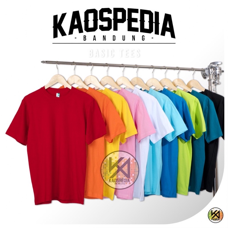 Jual KAOS POLOS DISTRO GROSIR 100% COTTON COMBED 30s GARANSI | Shopee