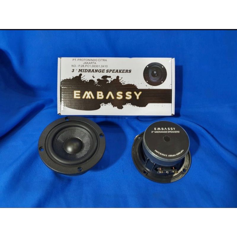 Jual Midrange EMBASSY 3 inch - NEW - 3 inch Midrange Speaker | Shopee ...