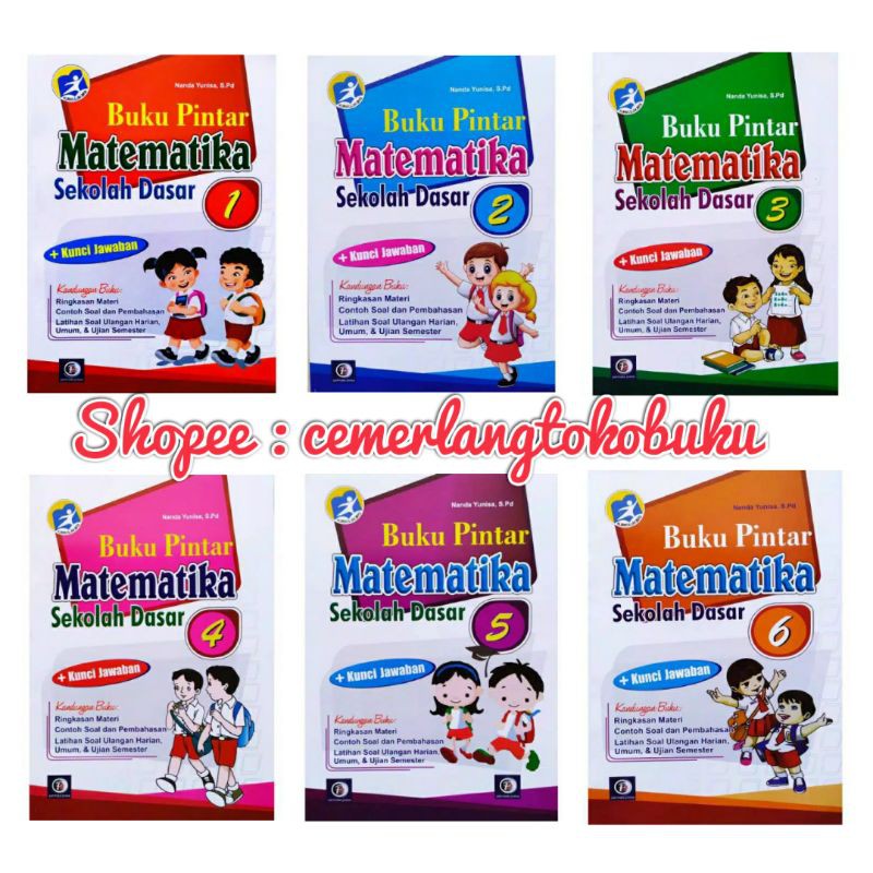 Jual BUKU MATERI DAN SOAL - BUKU MATEMATIKA SD KELAS 1 2 3 4 5 6 PLUS ...