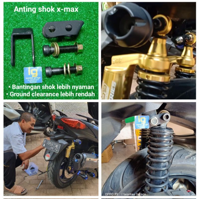Jual LOWERING XMAX X-max Xmax anti jinjit dan shok jadi empuk | Shopee ...