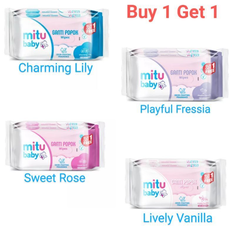 Jual Mitu Baby Tisu Basah 50sheet | Shopee Indonesia