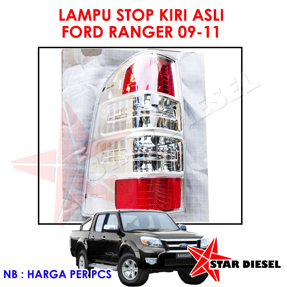 Jual LAMPU STOP KIRI LH ASLI FORD RANGER 09-11 STOP LAMP FORD RANGER ...
