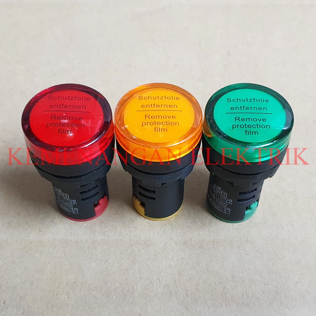 Jual FORT PILOT LAMP LED 22M 220V INDICATOR PANEL / LAMPU INDIKATOR ...