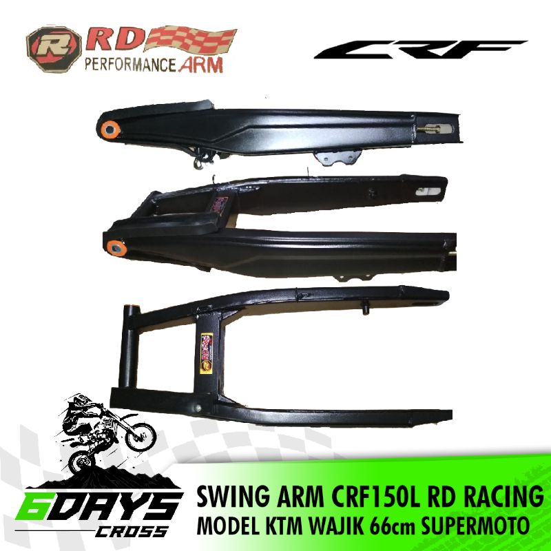 Jual SWING ARM CRF 150L MODEL KTM WAJIK 66cm SUPERMOTO RD RACING ...