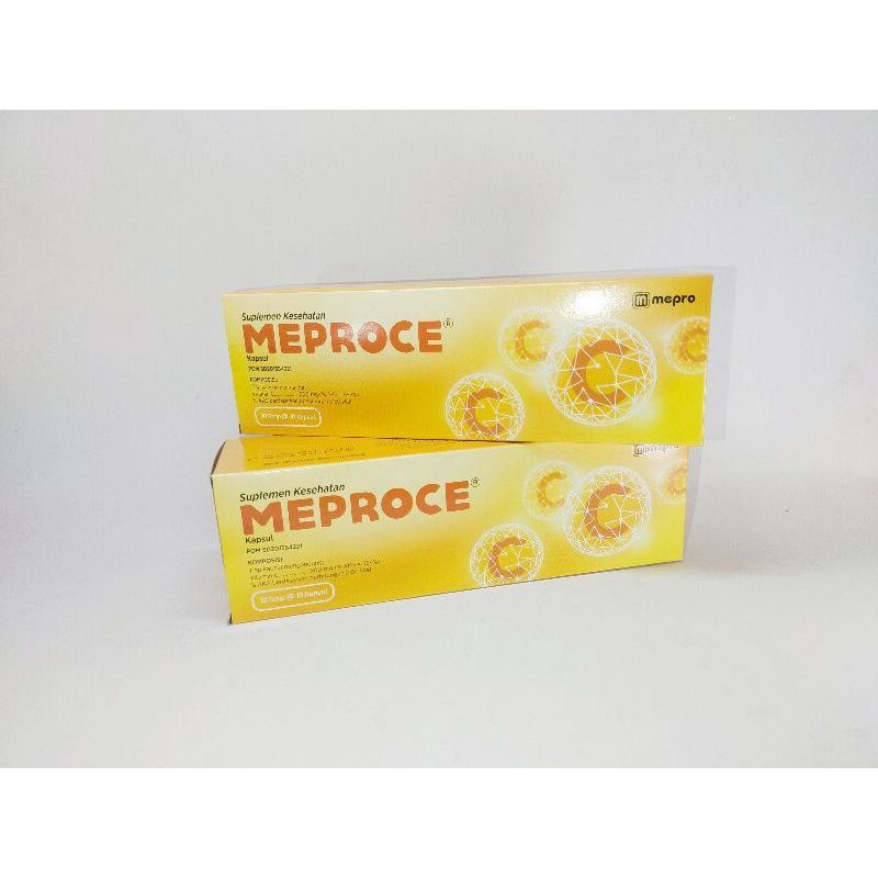 Jual Meproce Suplemen Vitamin C 500mg Strip Isi 10 Tablet | Shopee ...