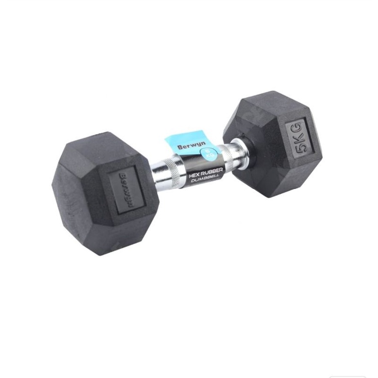 Jual Ace Hardware Berwyn Dumbbell Hexagonal 5 Kg Hitam Shopee Indonesia