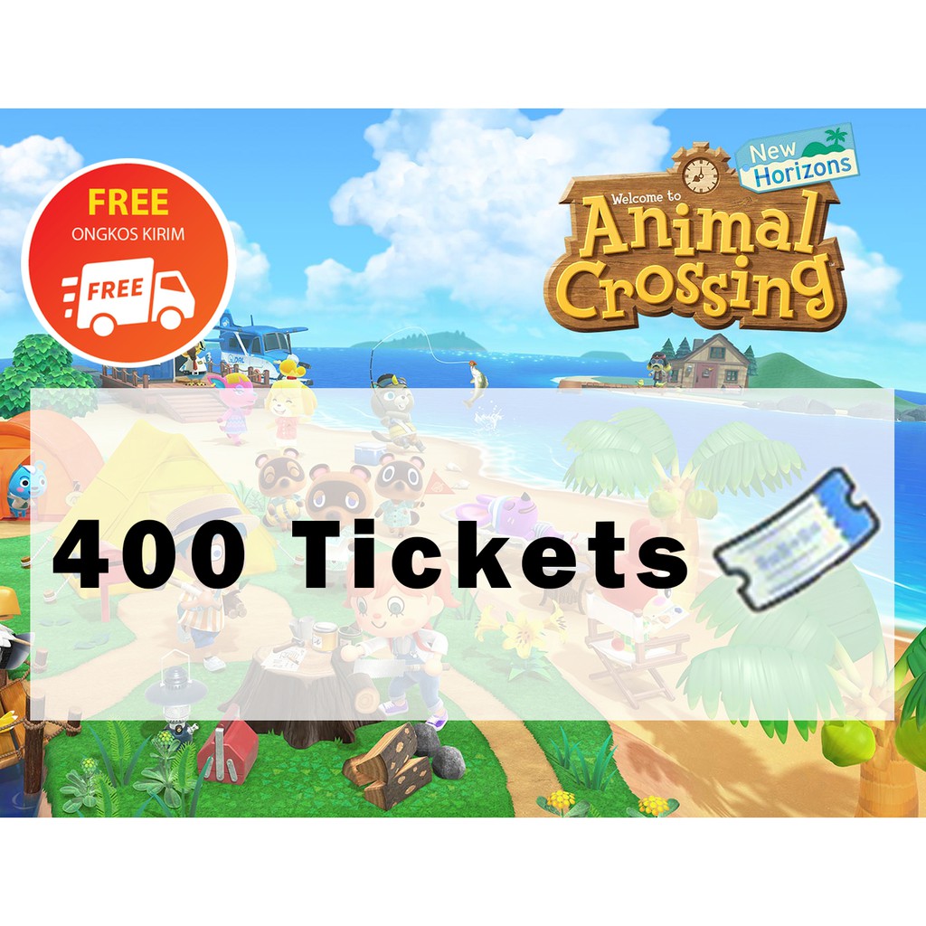 Jual 400 Nook Miles ticket Bells Animal Crossing Nook Miles tickets