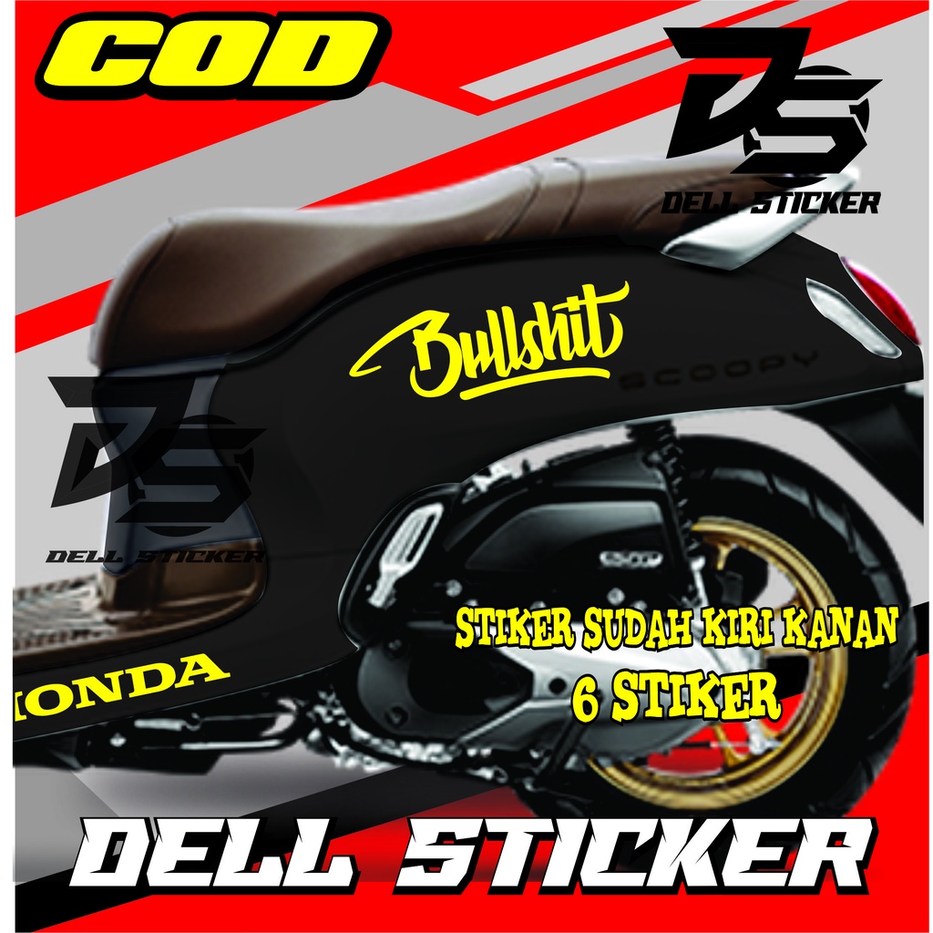 Jual STIKER SCOOPY / STRIPING SCOOPY / CUTTING STIKER SCOOPY BULSIT ...