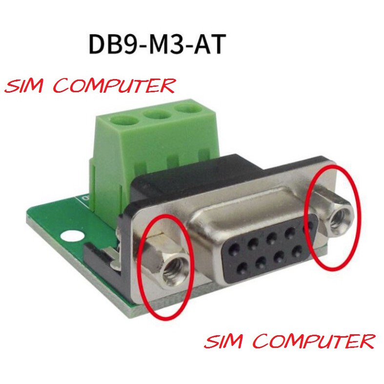 Jual DB9 Female to M3 AT DB9-M3 DB9 to M3 adapter | Shopee Indonesia