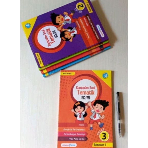 Jual Buku Kumpulan Soal Tematik Kelas 3 Semester 2 Untuk SD/Mi (LM ...