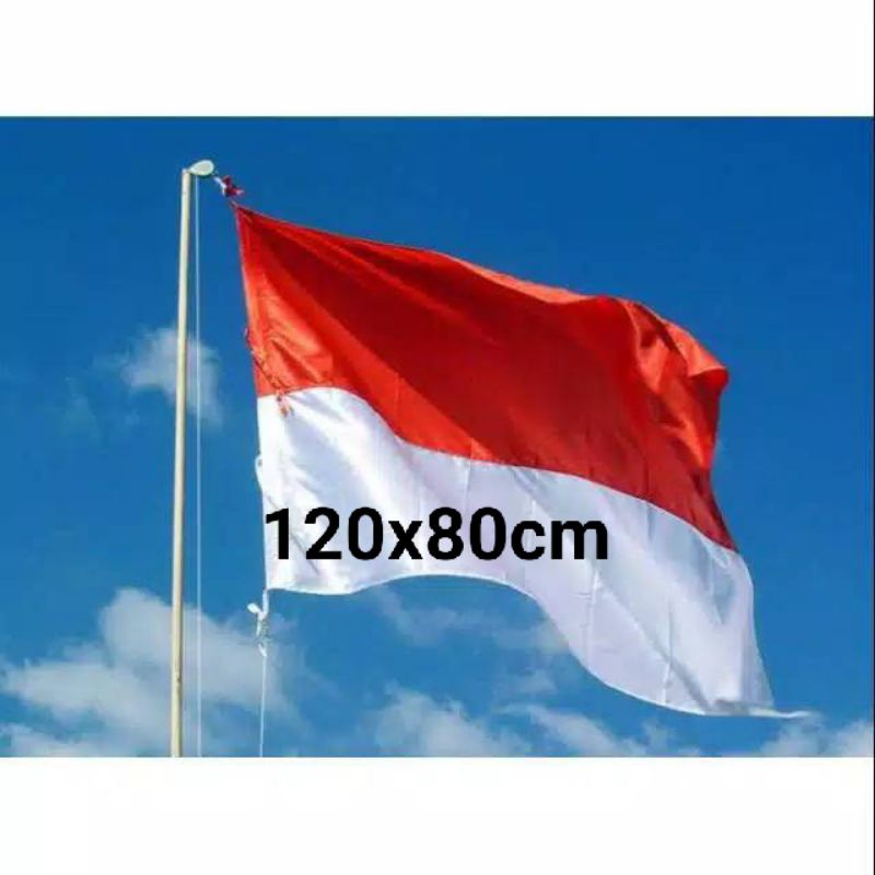 Jual Bendera Merah Putih Ukuran 120x80 Shopee Indonesia