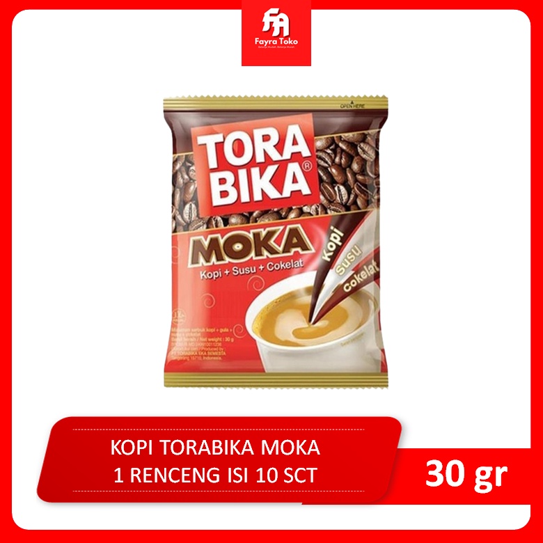 Jual KOPI TORABIKA MOKA / TORABIKA MOKA RENCENG 10 PCS ISI 30 GR ...