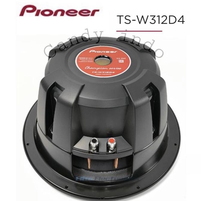 Jual Subwoofer Pioneer 12 Inch Ts W312d4 Double Coil Dual 4 Ohm Tsw312d4 Shopee Indonesia 8166