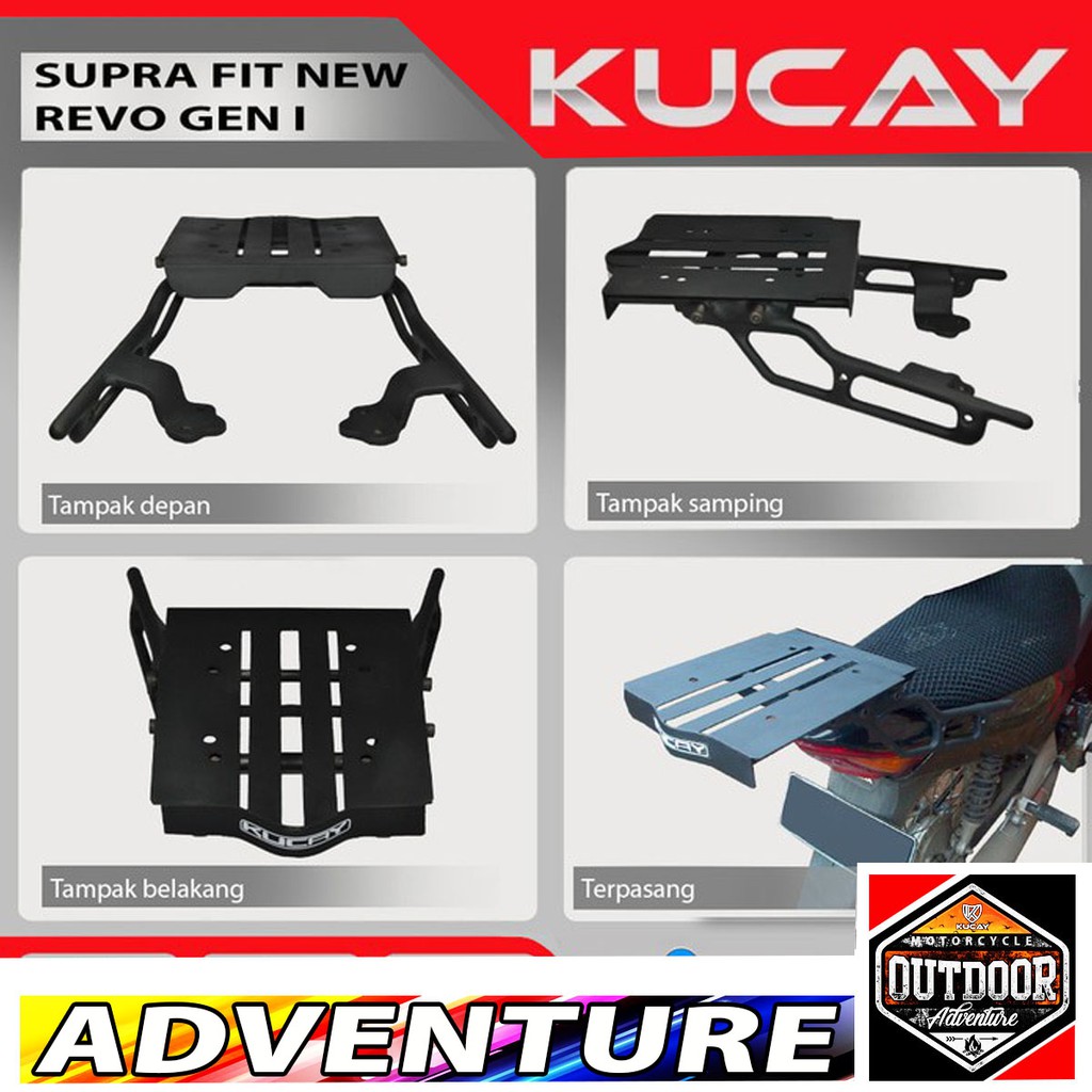 Jual Bracket Kucay Geser Honda Supra Fit New /Revo Lama | Shopee Indonesia