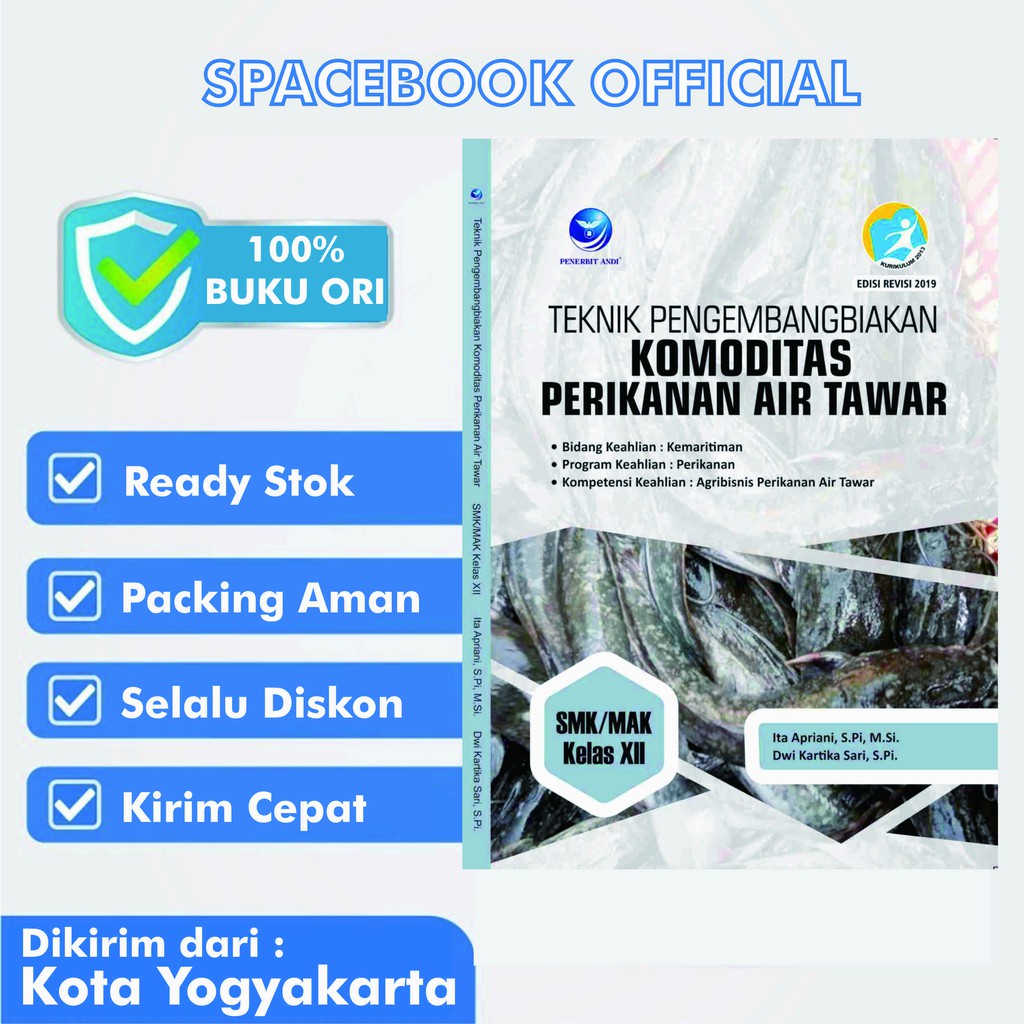 Jual Teknik Pengembangbiakan Komoditas Perikanan Air Tawar SMK XII ...